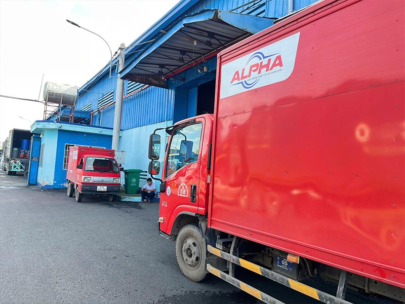 Tải lớn và tải nhỏ giao hàng Alpha