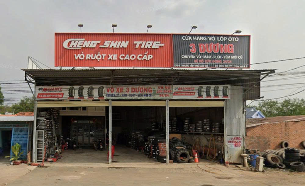 Vỏ lốp ô tô 3 Dương