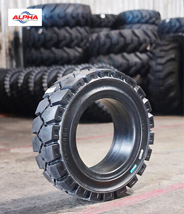 Alpha cung cấp vỏ xe nâng Trelleborg 28x9-15 chính hãng