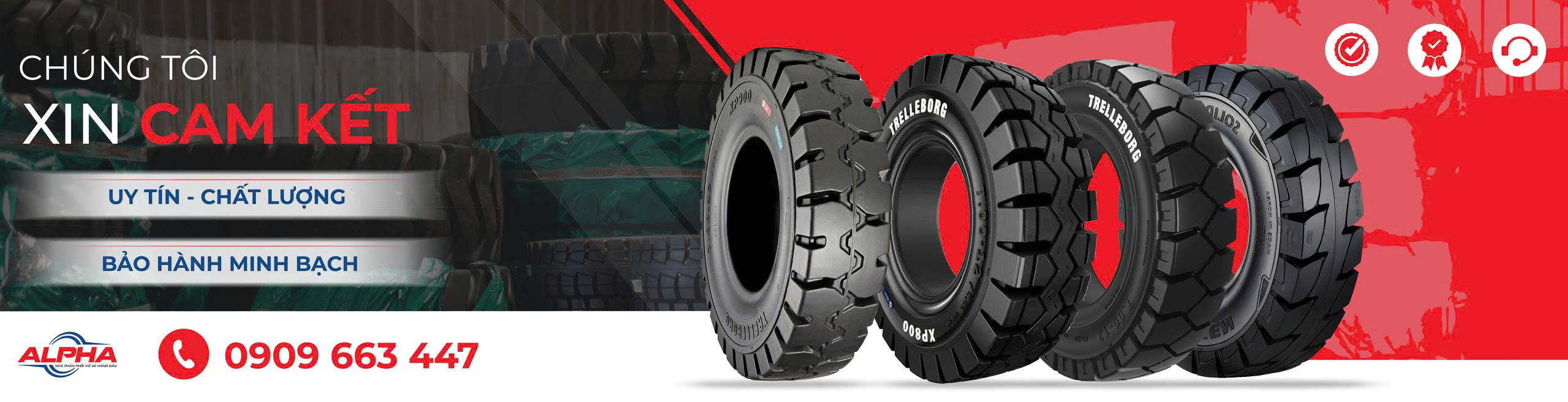 vỏ xe nâng việt